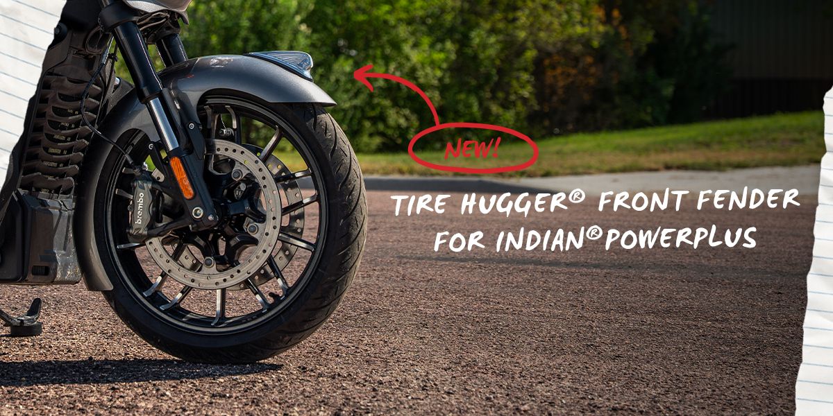Klock Werks Expands Tire Hugger® Front Fender Lineup to Fit Indian® PowerPlus Models