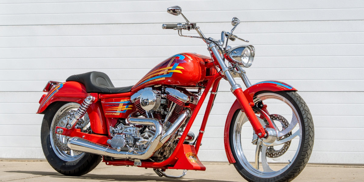 Custom Harley Dyna Motorcycle Build
