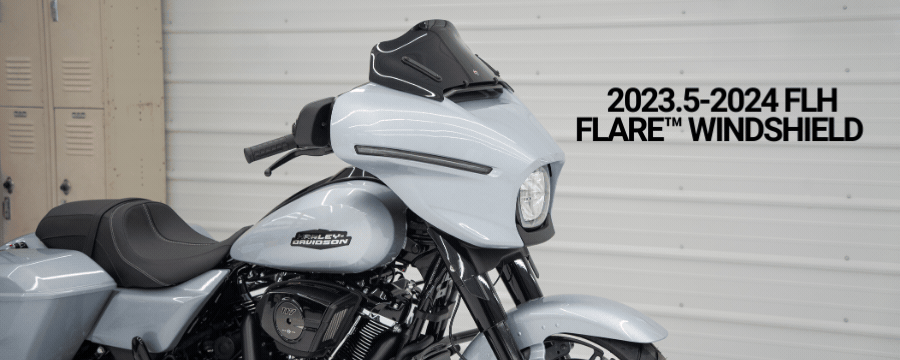 Flare® Windshield: The Ultimate 2023.5–2026 Harley-Davidson® Street Glide Upgrade