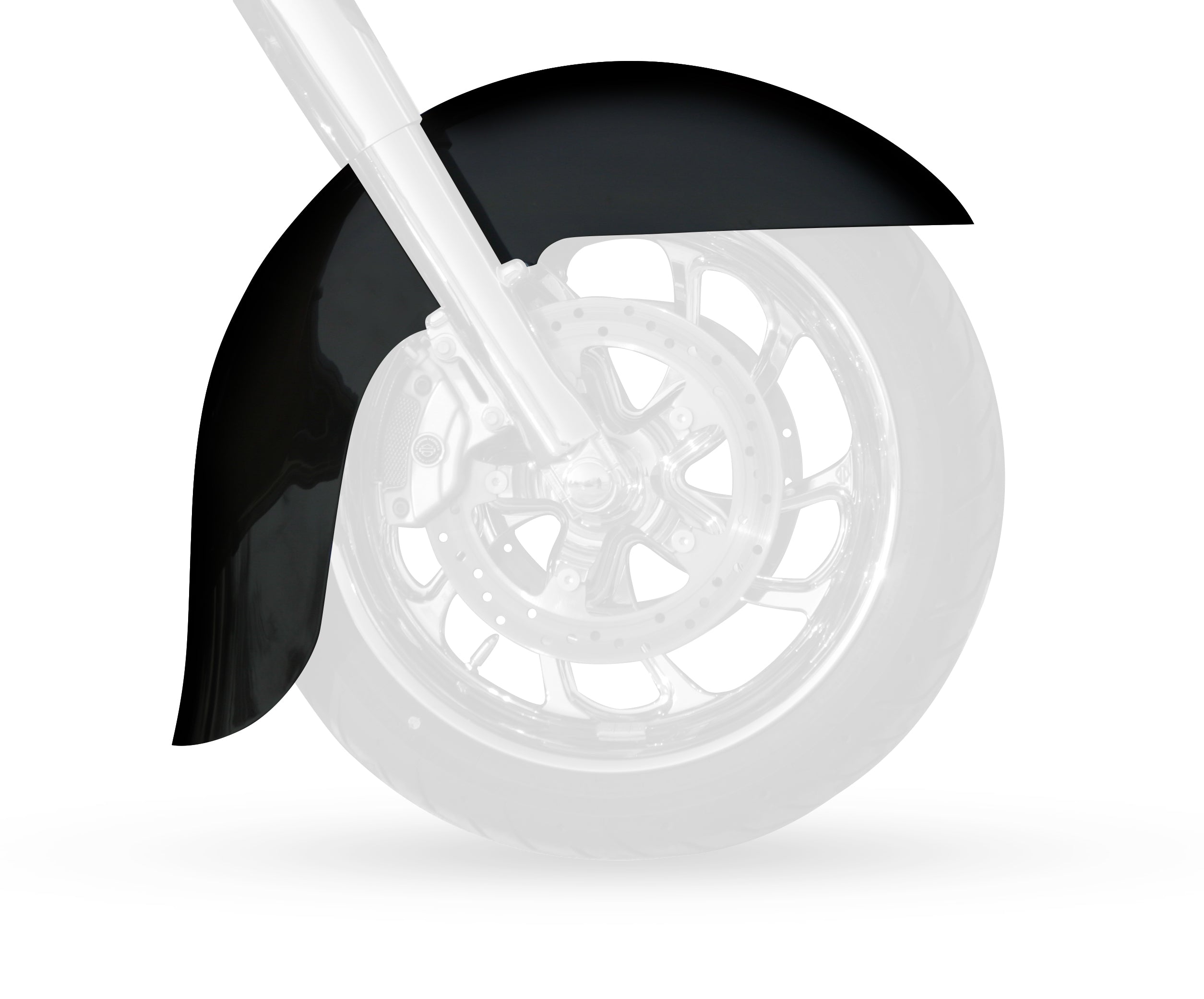 Benchmark Front Fender for Harley-Davidson 2012-2017 Softail Slim Motorcycles (Benchmark)