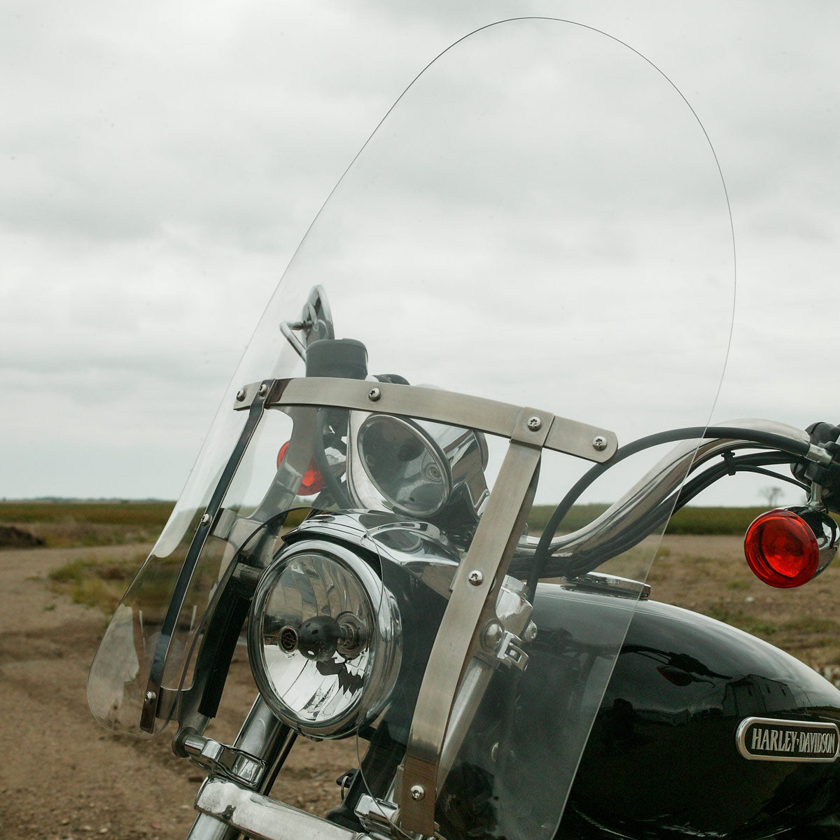(18" Clear Billboard for Dyna, FXR and Sportsters)