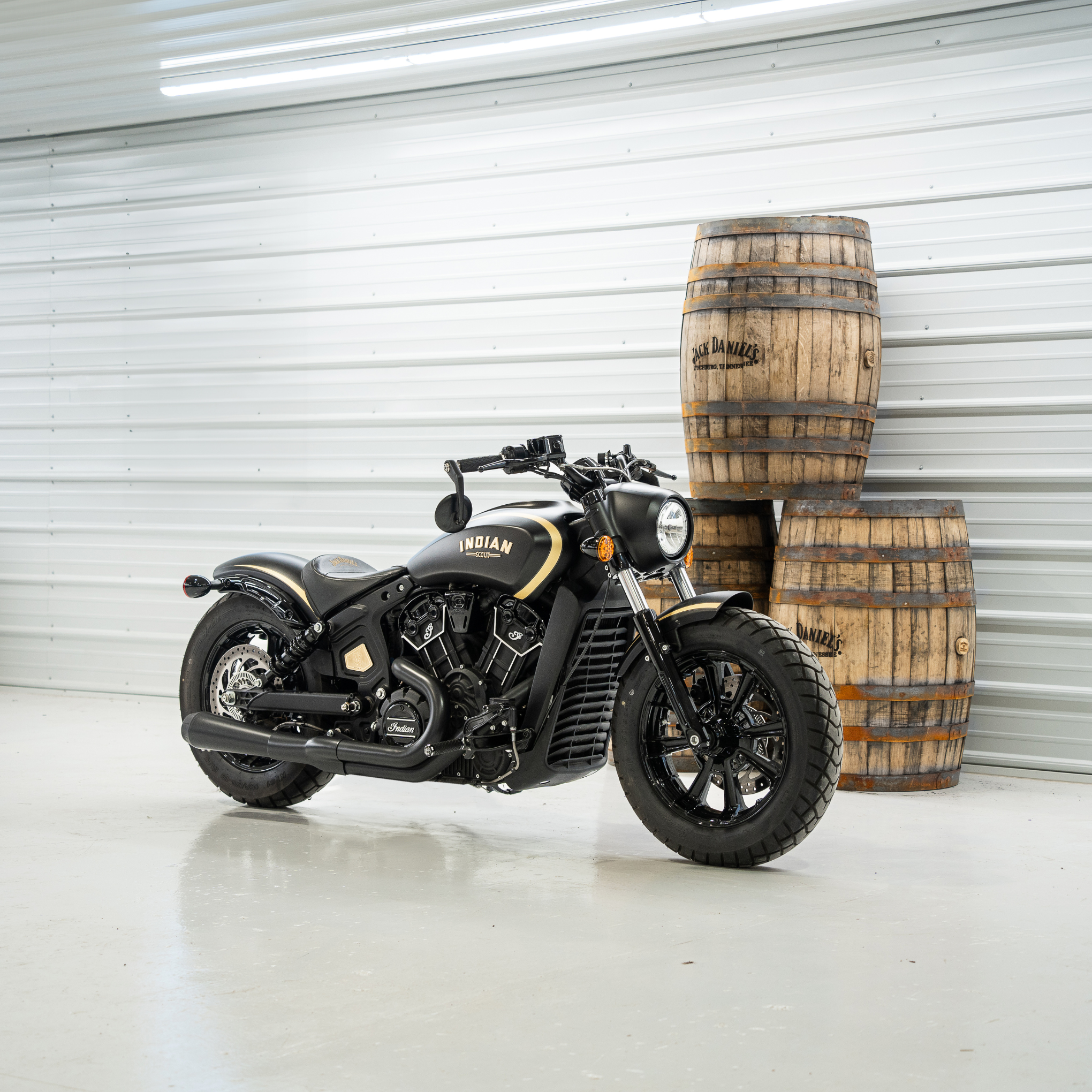 (The Jack Daniel’s® Fire Brigade 2018 Jack Daniel's® Indian® Scout® Bobber)