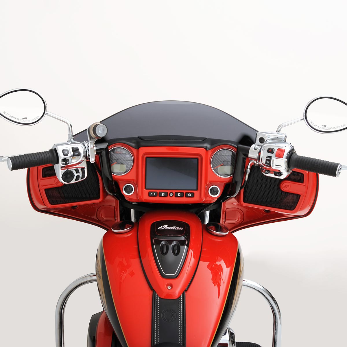 8" Black Ergo Bars for 2018-2020 Indian® Chieftain, Roadmaster and Dark Horse Motorcycles(8" Black)