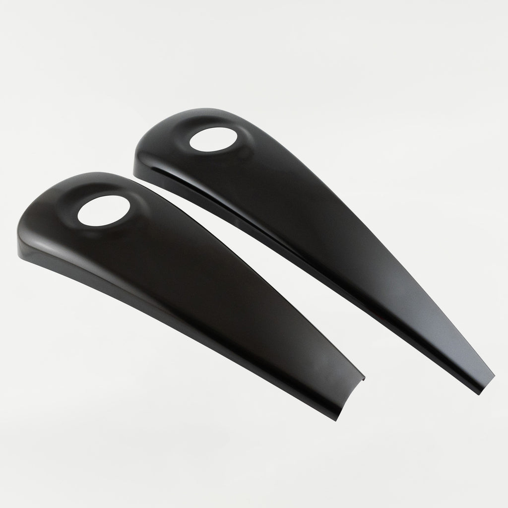 Pedane Cambio Cromate ONETK In Stile Streamliner Per Harley Davidson, In Alluminio E Gomma, Coppia, Compatibili Con Road King, Street Glide, Iron 883 E Molti Altri