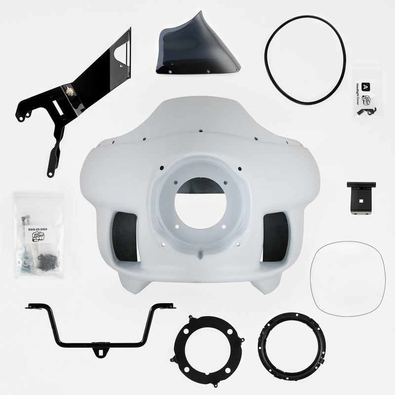 Complete Fit Kit of Harley-Davidson FXRP Fairing Fit Kit for 1986-2003 Sportster Motorcycles (Complete Fit Kit for 1986-2003 H-D Sportster)