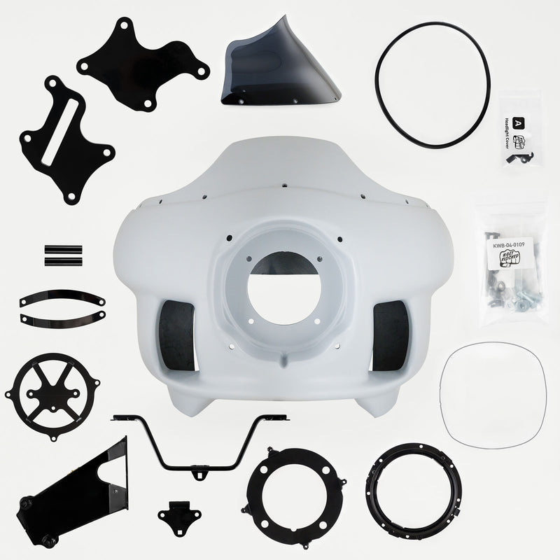 Complete Fit Kit of FXRP Fairing Fit Kit for 2022, 2023, 2024, and 2025 Indian Chief Motorcycles (Complete Fit Kit for 2022+ Indian Chief)