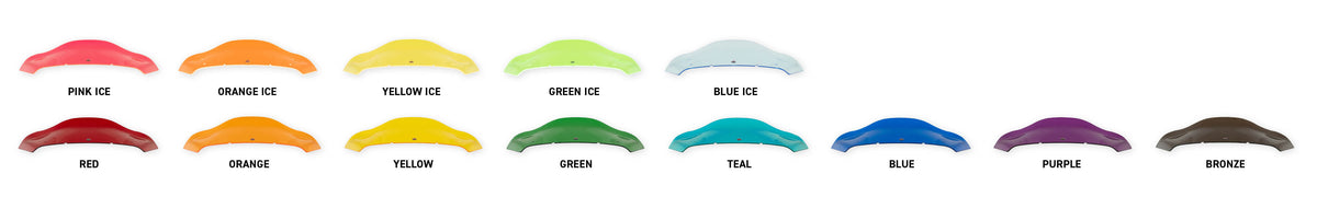 (FlareĀ® Windshield Ice and Kolor Options)