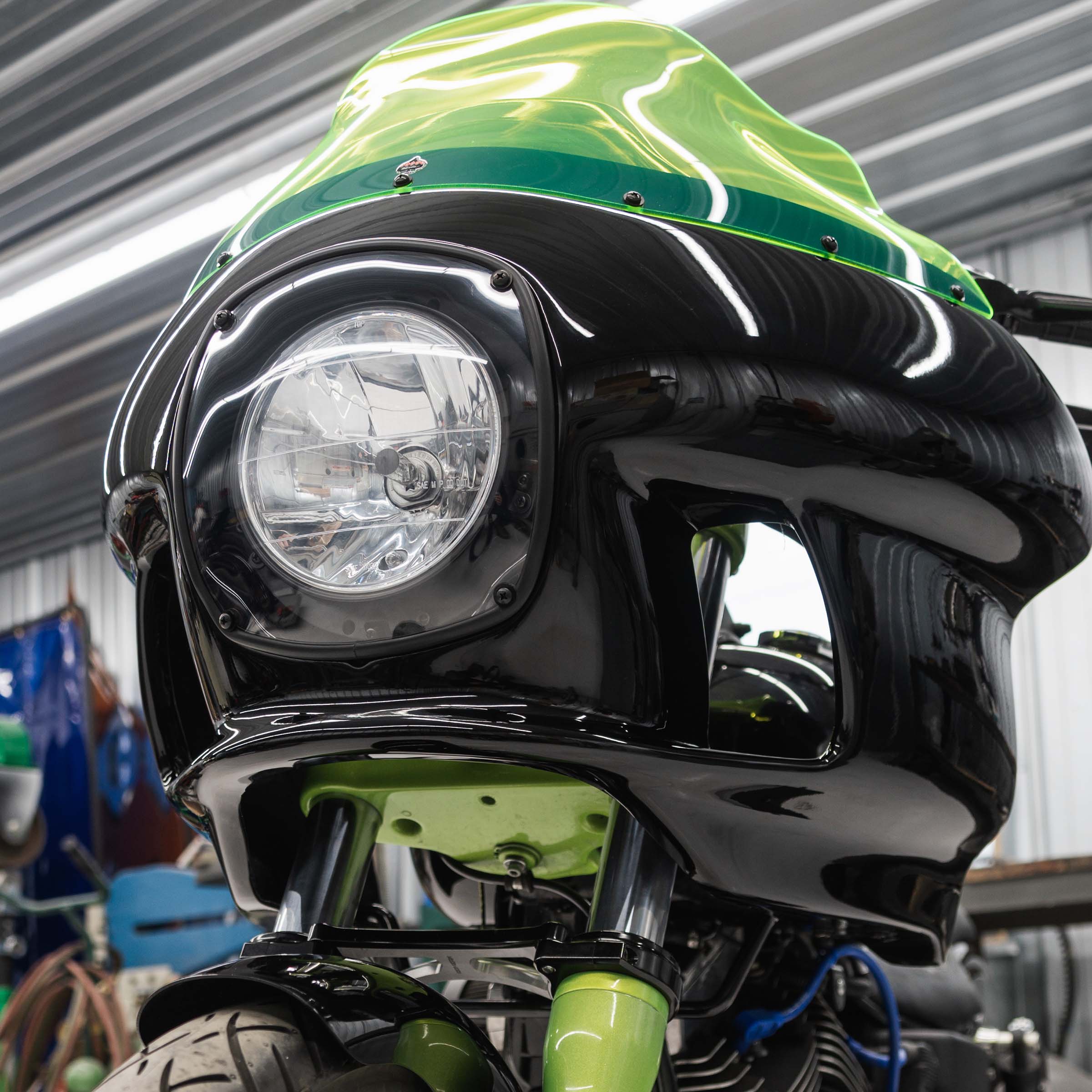 Fairing Headlight Cover for FXRP/FXRT/FXRD Motorcycles