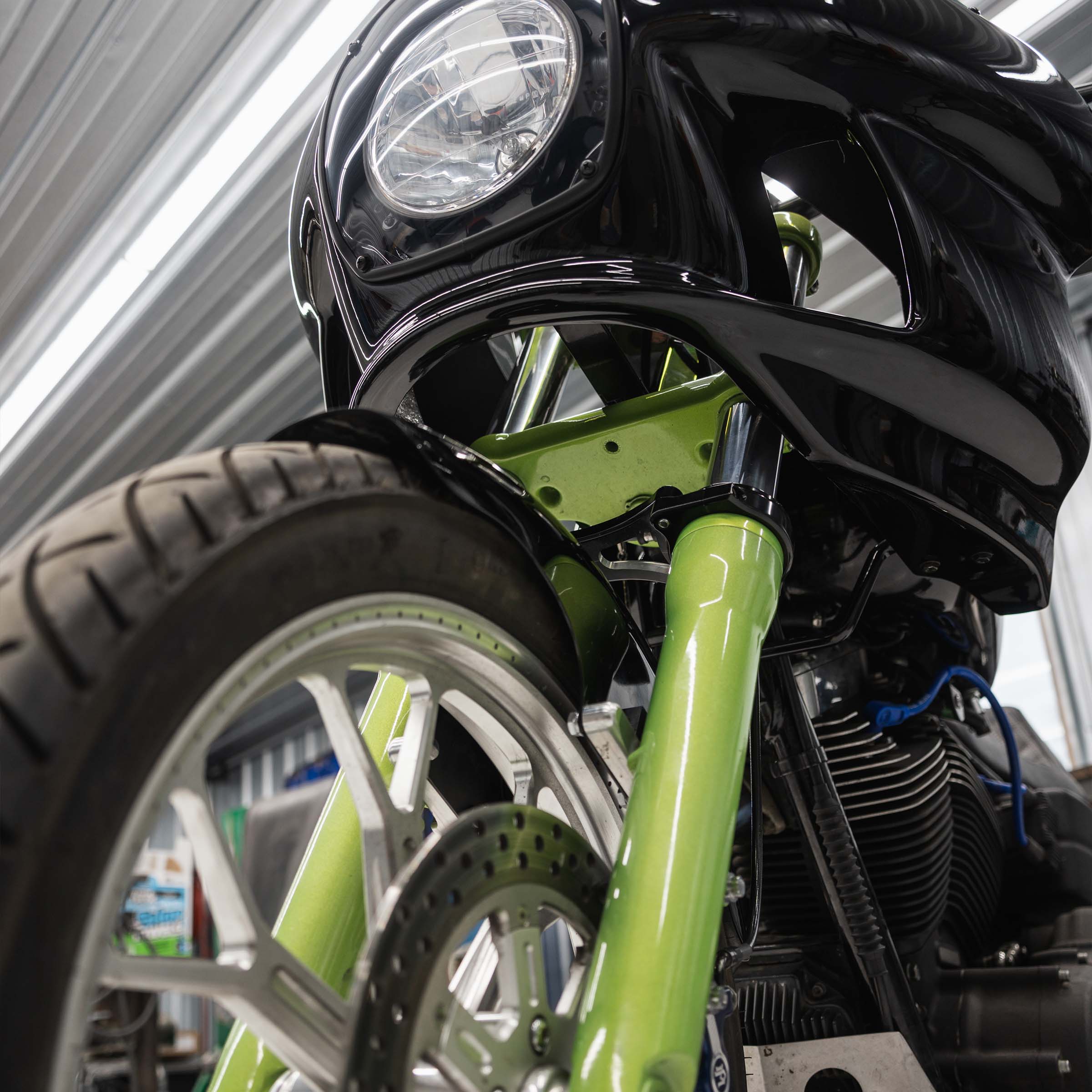 Harley-Davidson FXRP Fairing Fit Kit for newer model Dyna Motorcycles (2006-2017 H-D Dyna)