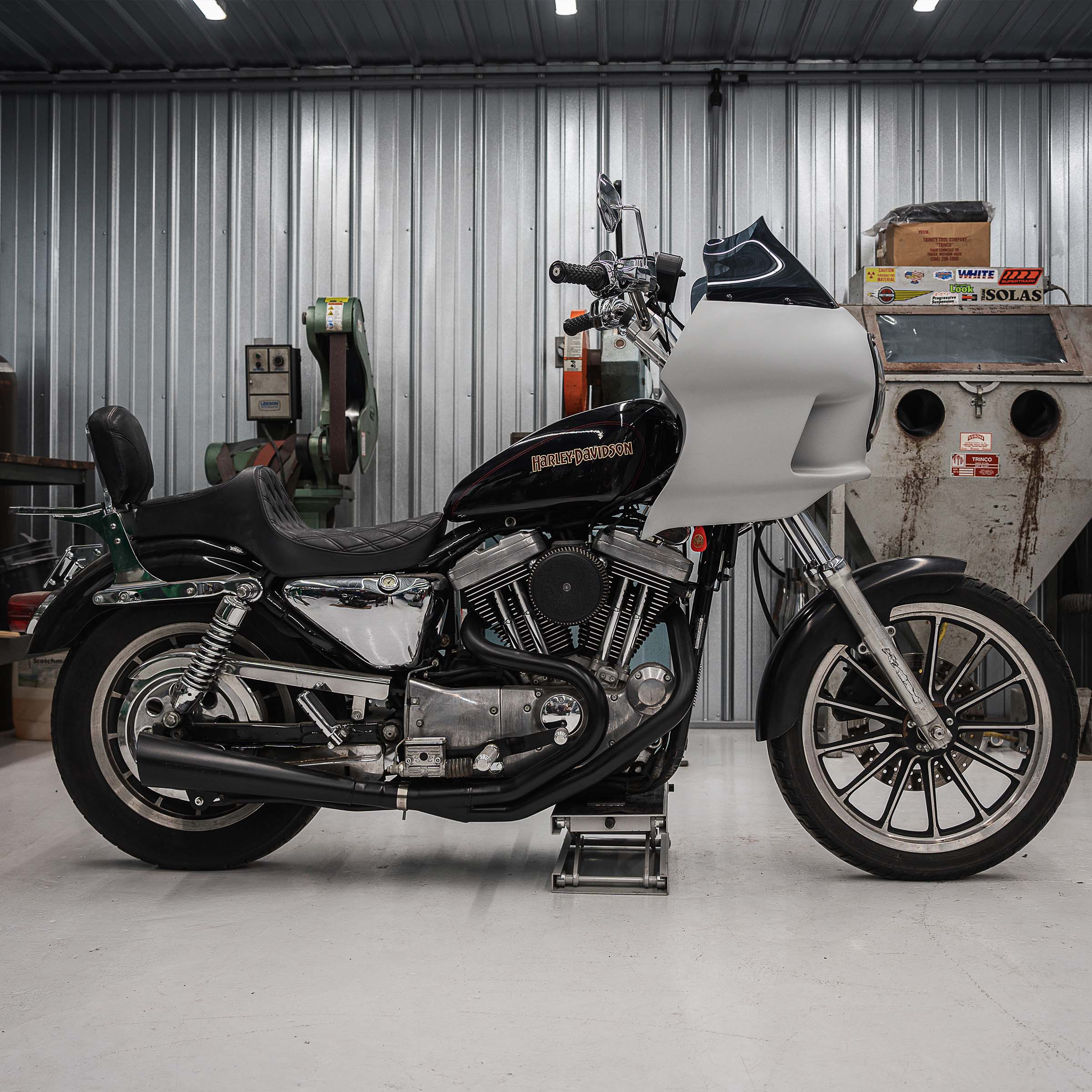 Complete Fit Kit of Harley-Davidson FXRP Fairing Fit Kit for 1986-2003 Sportster Motorcycles (1986-2003 H-D Sportster)