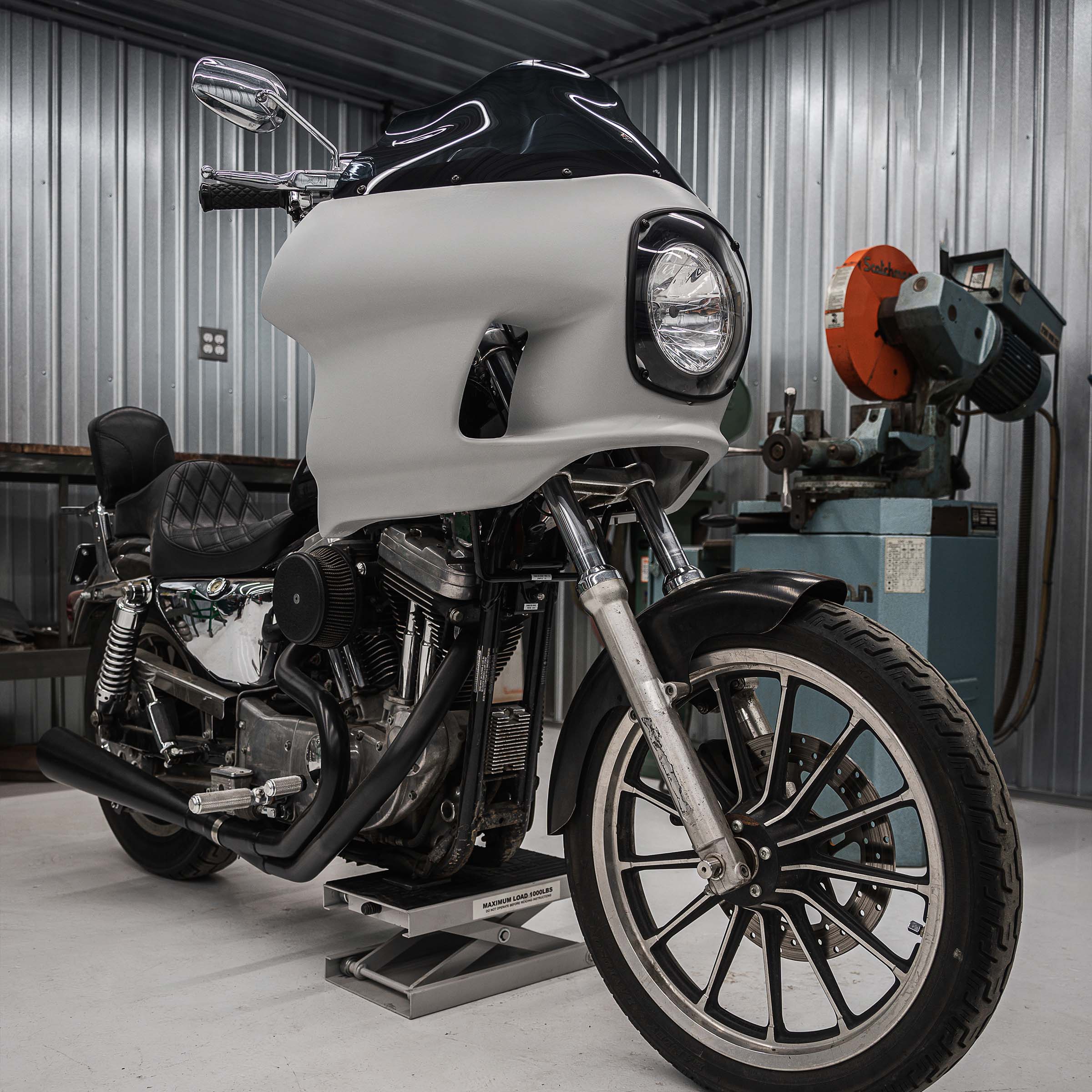 Complete Fit Kit of Harley-Davidson FXRP Fairing Fit Kit for 1986-2003 Sportster Motorcycles (1986-2003 H-D Sportster)