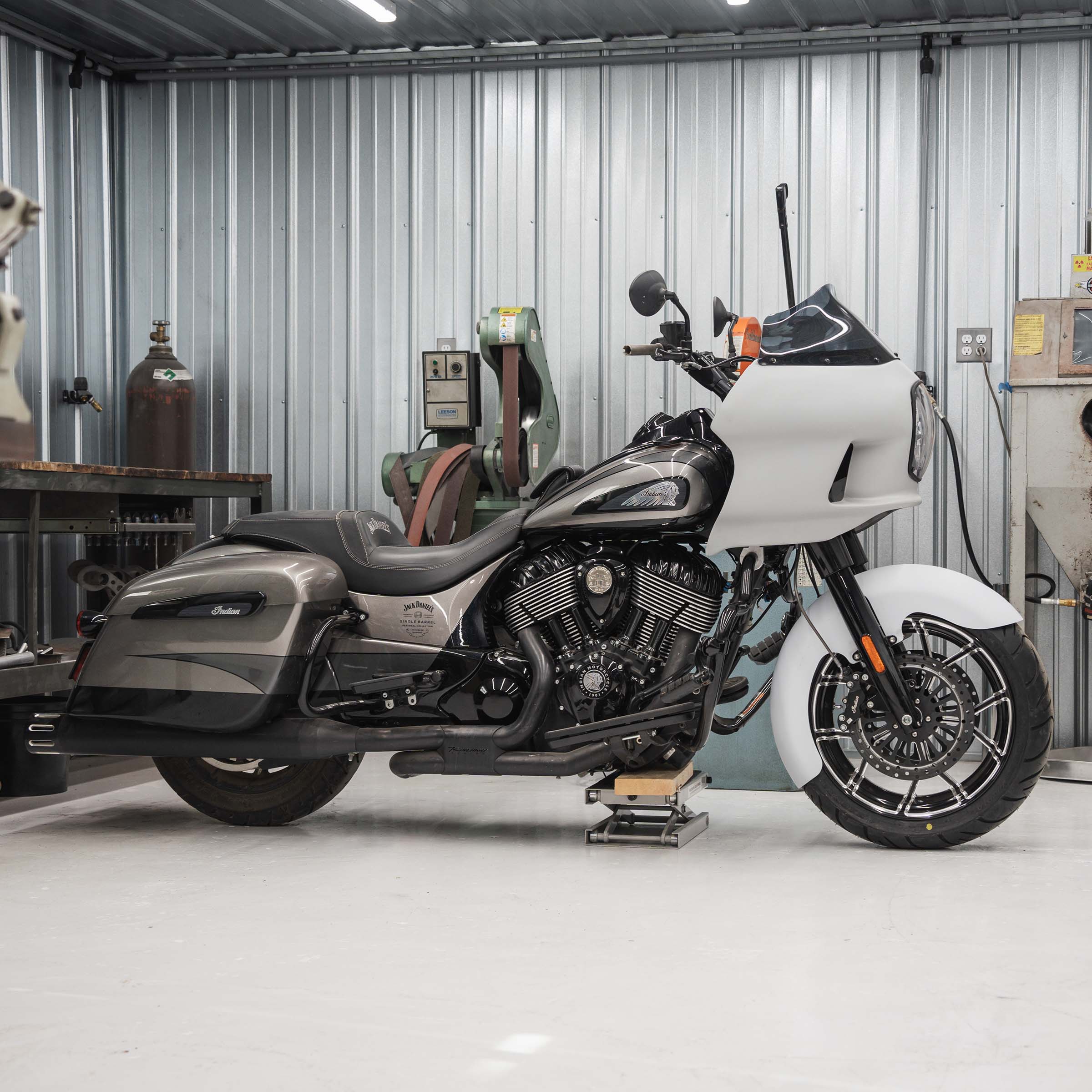 Complete Fit Kit of Harley-Davidson FXRP Fairing Fit Kit for 2016-2023 Indian Springfield Motorcycles (2016-2023 Indian Springfield)