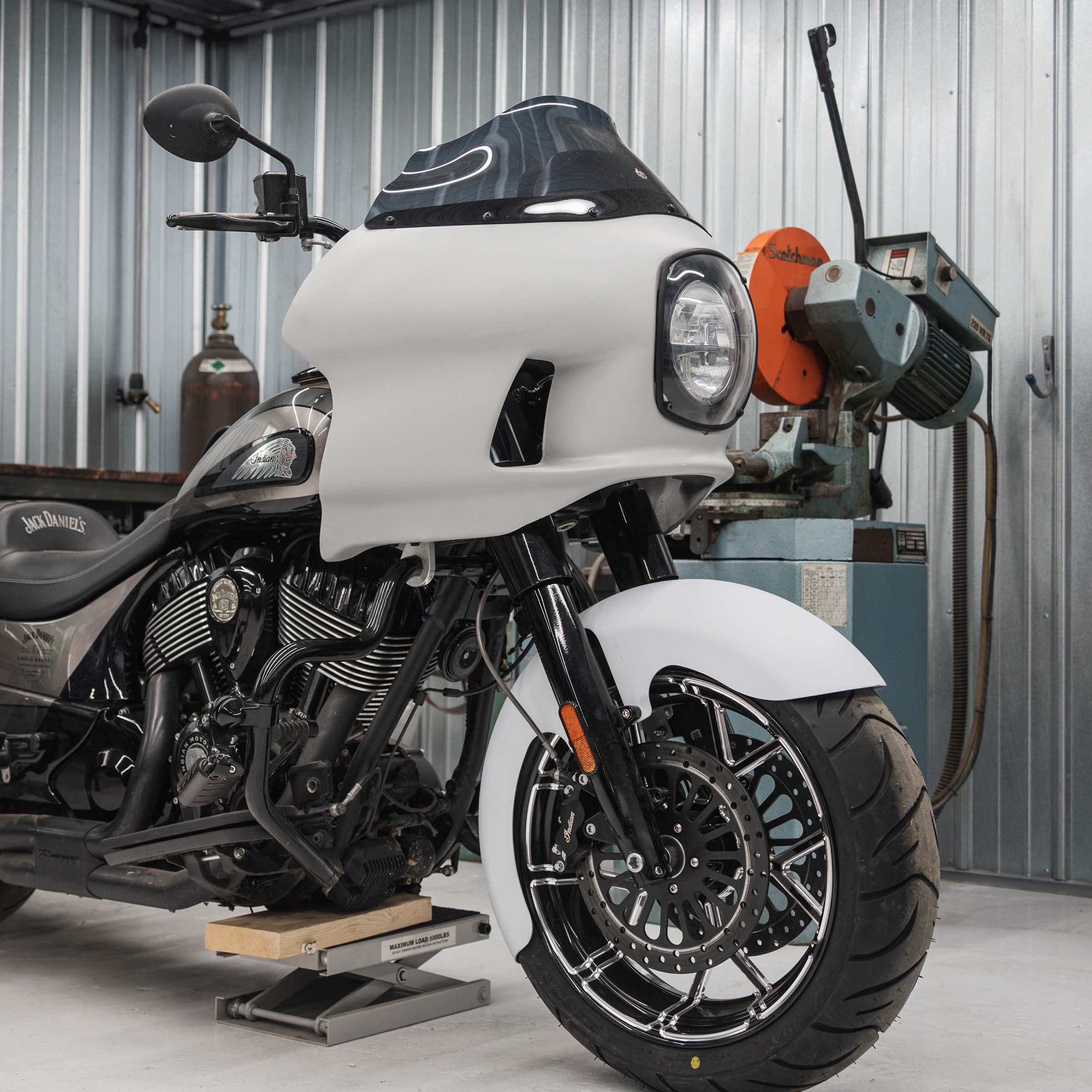 Complete Fit Kit of Harley-Davidson FXRP Fairing Fit Kit for 2016-2023 Indian Springfield Motorcycles (2016-2023 Indian Springfield)