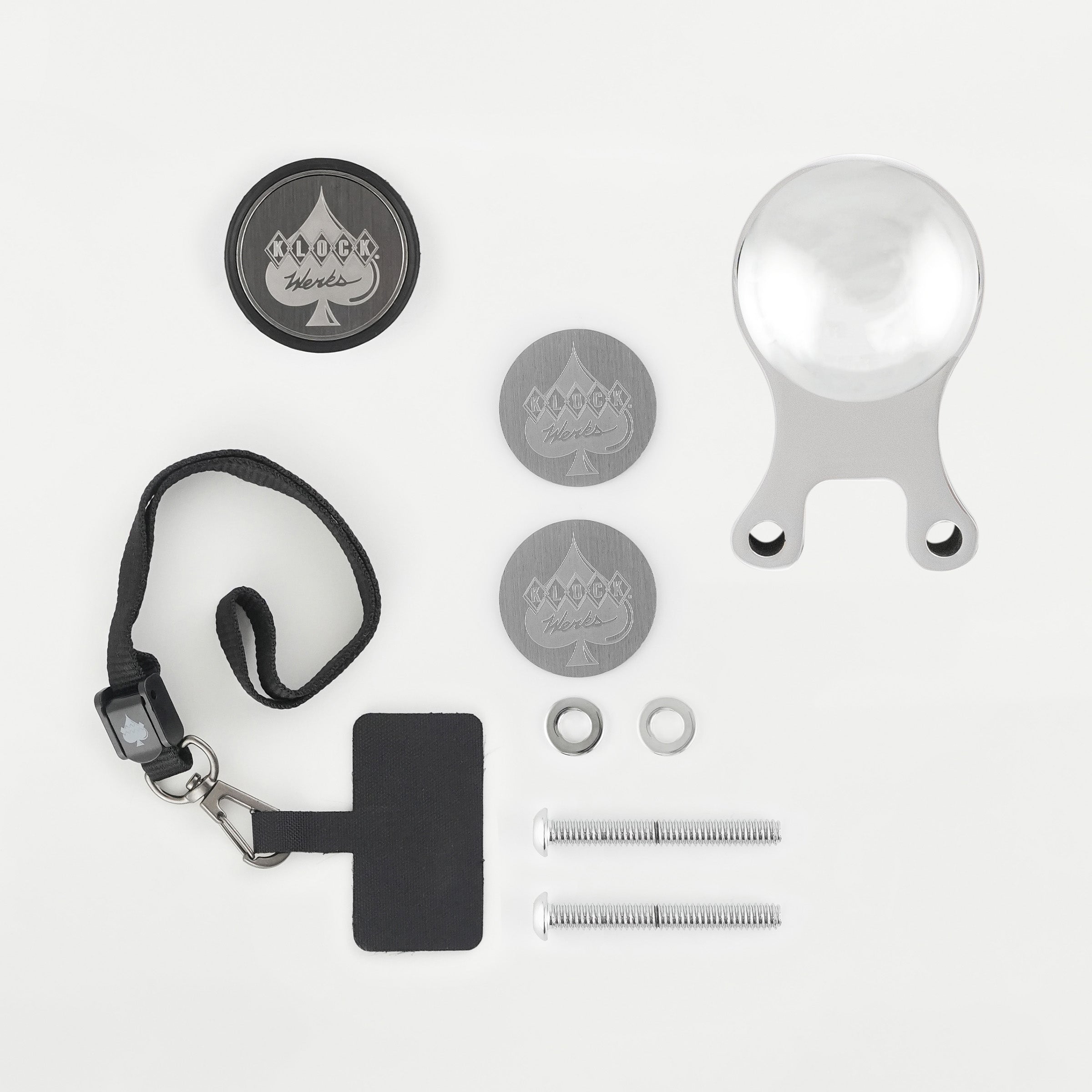 Chrome Ambidextrous Magnetic Phone Mounts for BMW® (Chrome Ambidextrous)