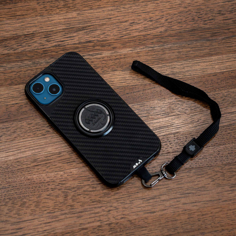 Black iOmount Inductive Charging Disc (Inductive Charging iOdisc includes Tether)