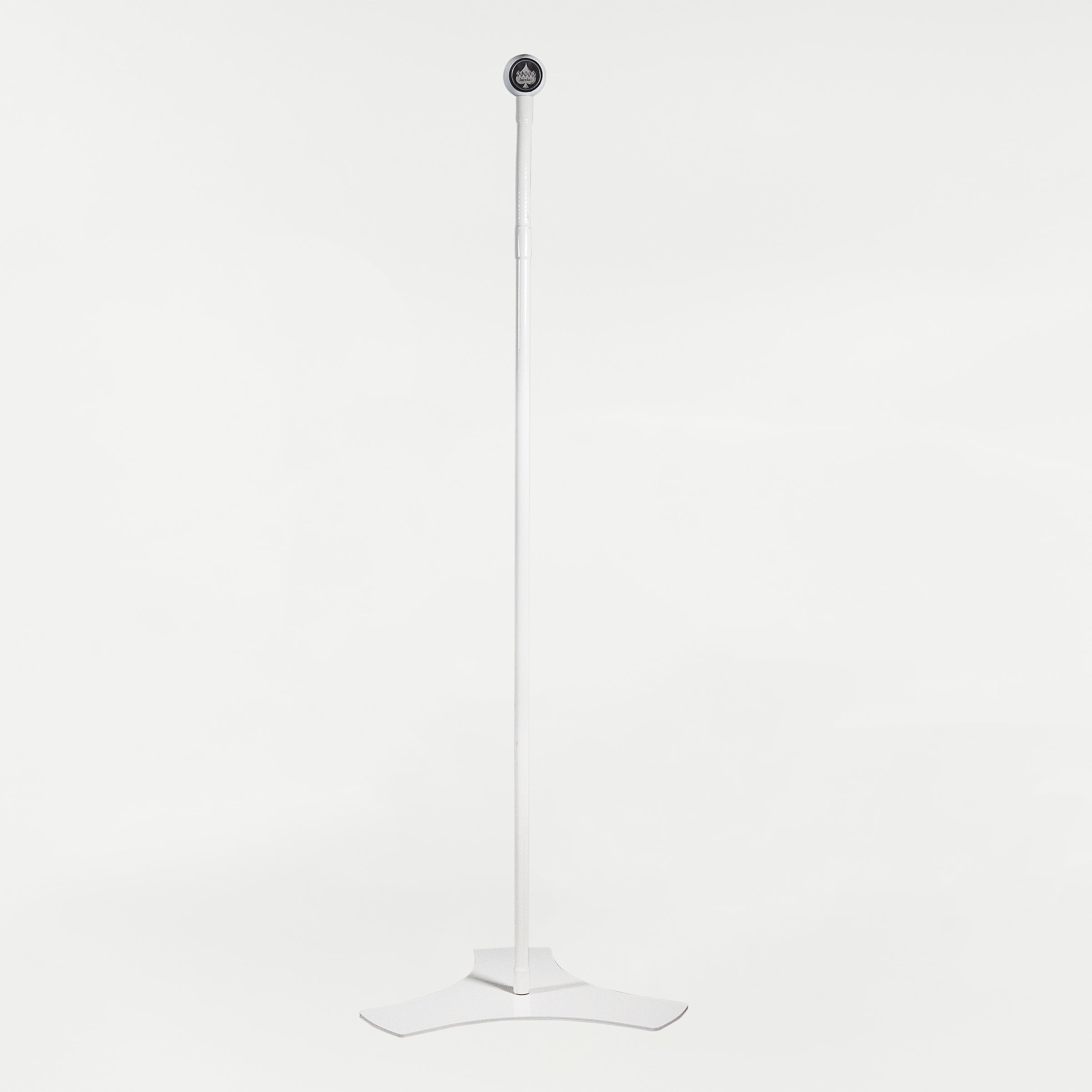 Modern White Magnetic Phone Mount iOstandXT Floor Stand