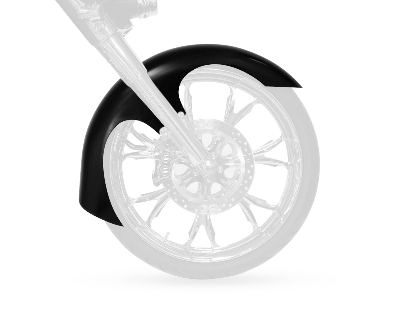 Big Wheel Front Fender for H-D® 1983-2013 Street Glide, Road Glide and Road King