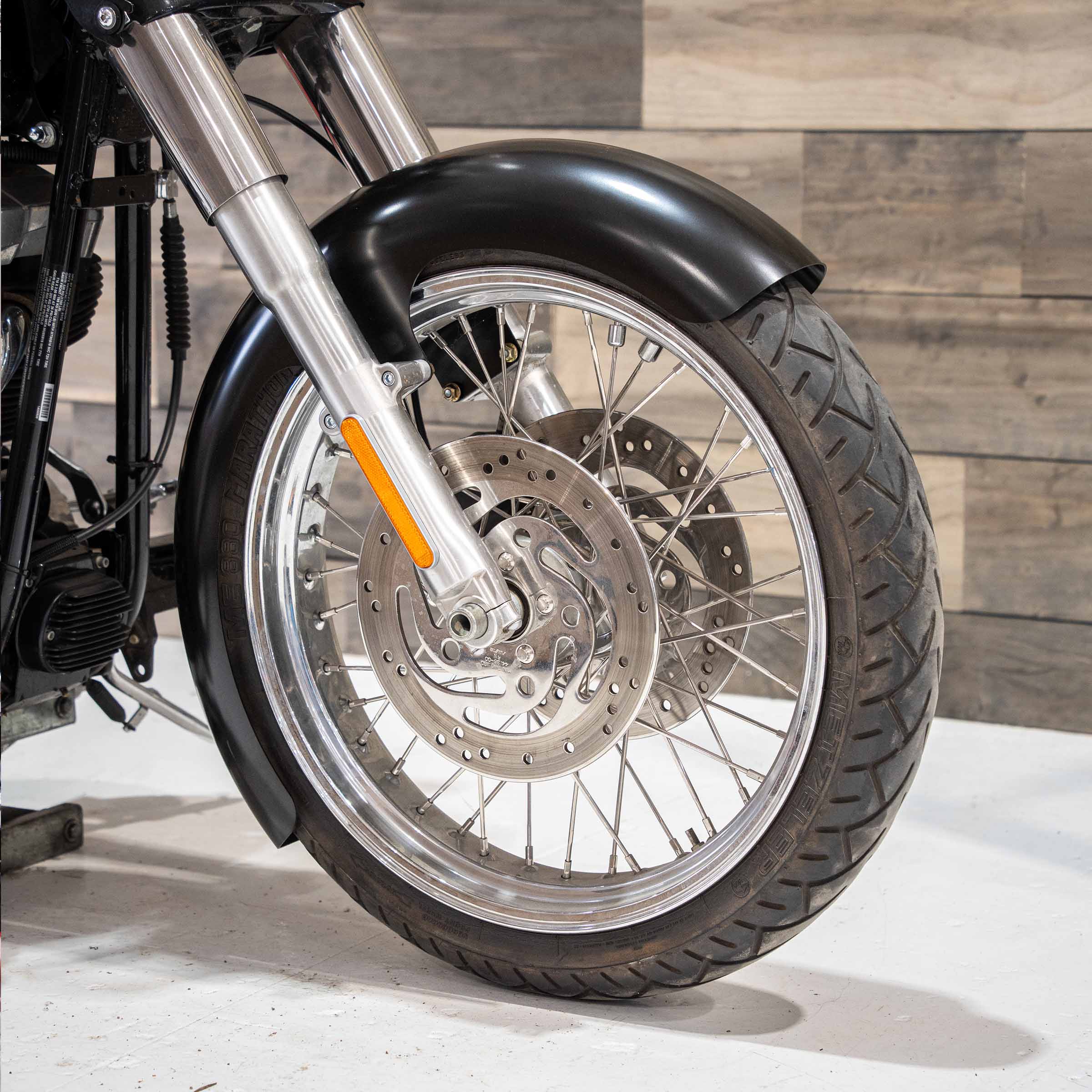 Tire Hugger Front Fender for Harley-Davidson® 1986-2017 Softail FLST and 2013-2025 Breakout (21" Wrapper)