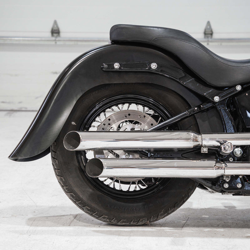 Extended length benchmark rear fender for Harley-Davidson 2012-2017 Softail Slim (Extended Rear Fender - Smooth)