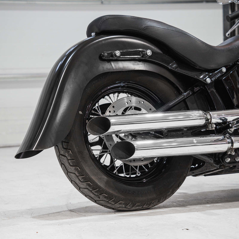 Extended length benchmark rear fender for Harley-Davidson 2012-2017 Softail Slim (Extended Rear Fender - Smooth)