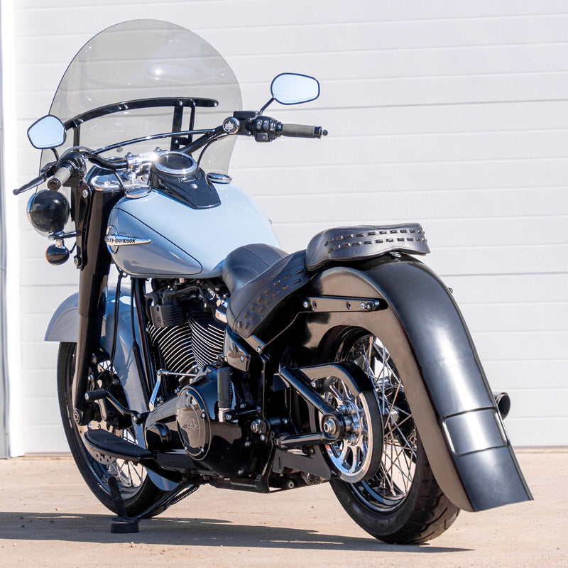 Benchmark Vicla Length Frenched Rear Fender Fit Kit for Harley-Davidson 2018-2026 Softail Motorcycles(Vicla Length - Frenched)