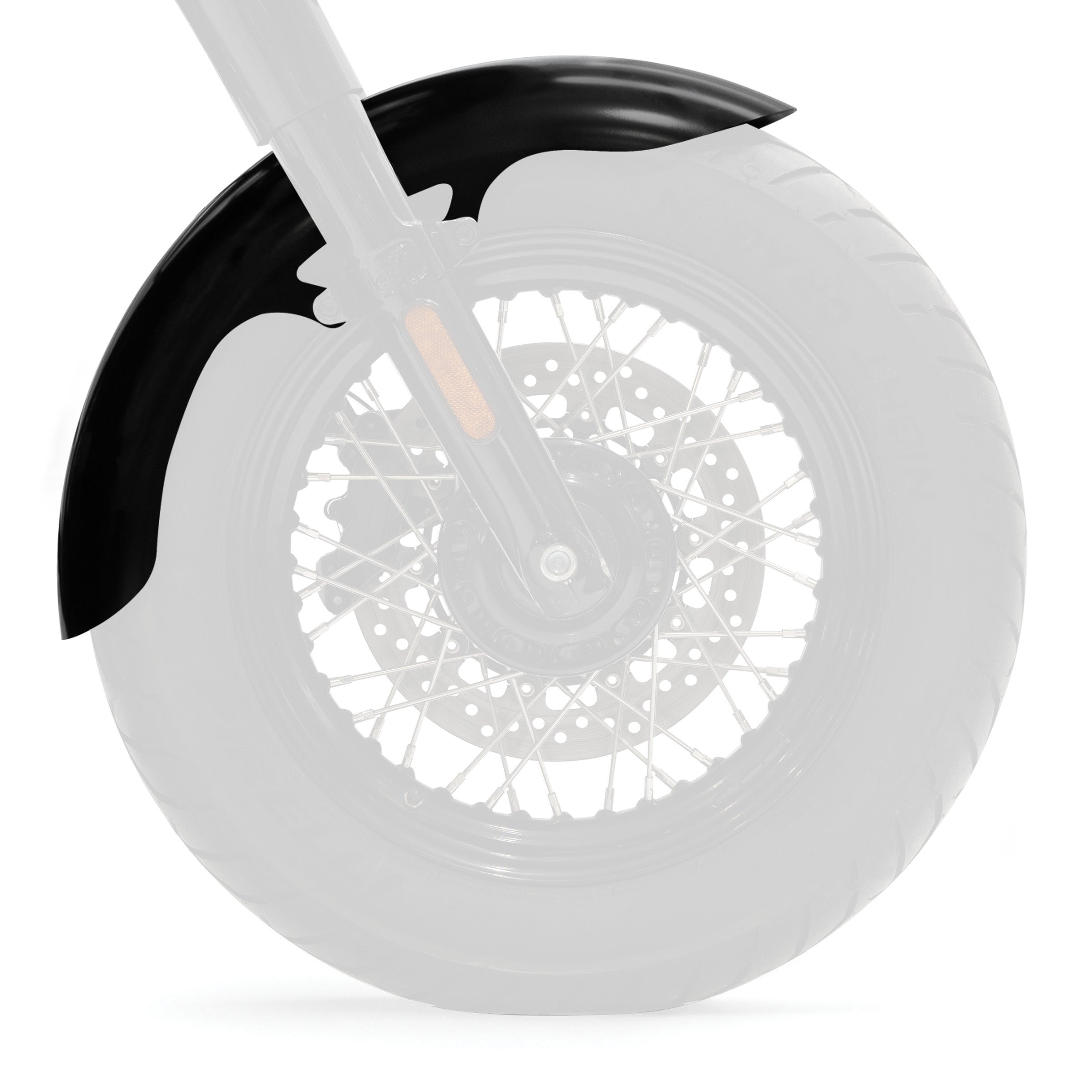 Henry Tire Hugger Front Fender Fit Kit for Indian Chief and Super Chief Motorcycles (Henry)