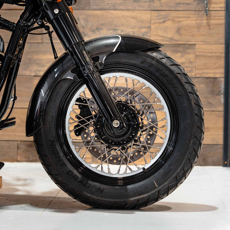 Henry Tire Hugger Front Fender Fit Kit for Indian Chief and Super Chief Motorcycles (Henry)