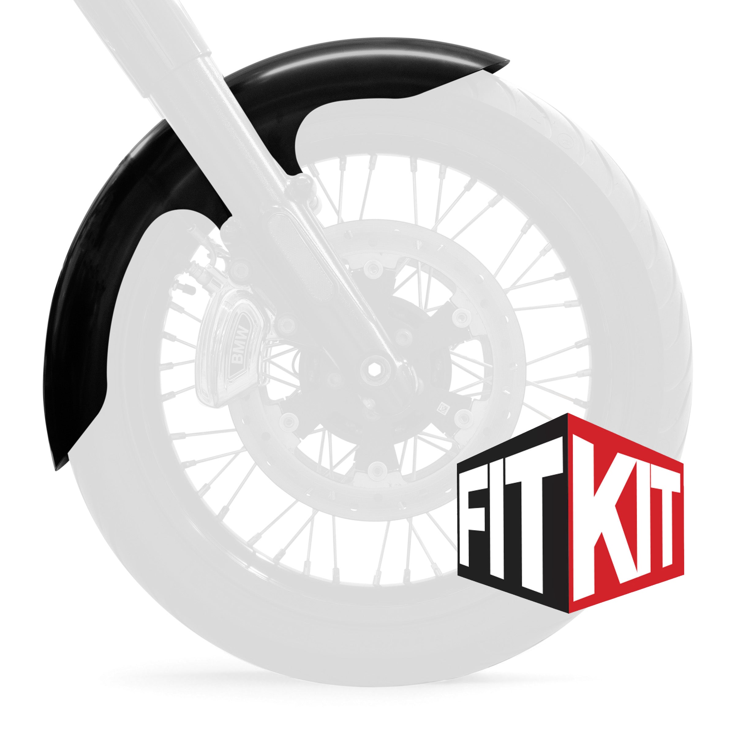 Henry Tire Hugger Front Fender Fit Kit for BMW R 18 Motorcycles (Henry)