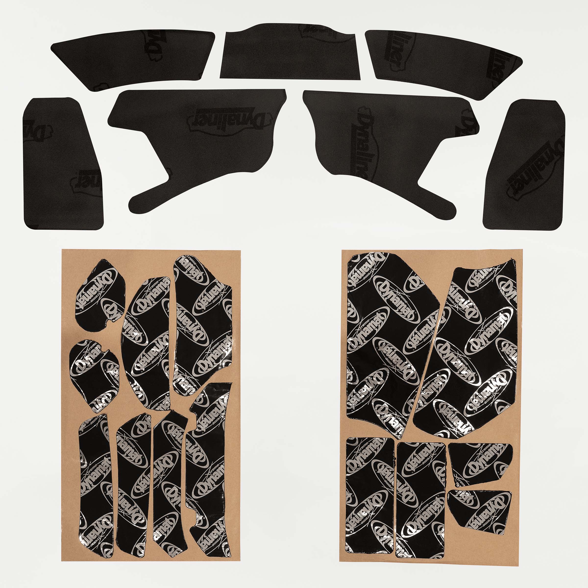 Dynamat® Sound Control Kit for Road Glide 1998-2013(Pre-cut pieces for easy application)