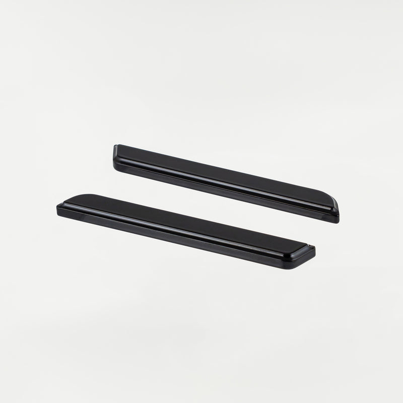 Smooth Black Hinge Insert for 1996-2013 Harley-Davidson Touring Models (Smooth Black - 1996-2013 Touring Models)
