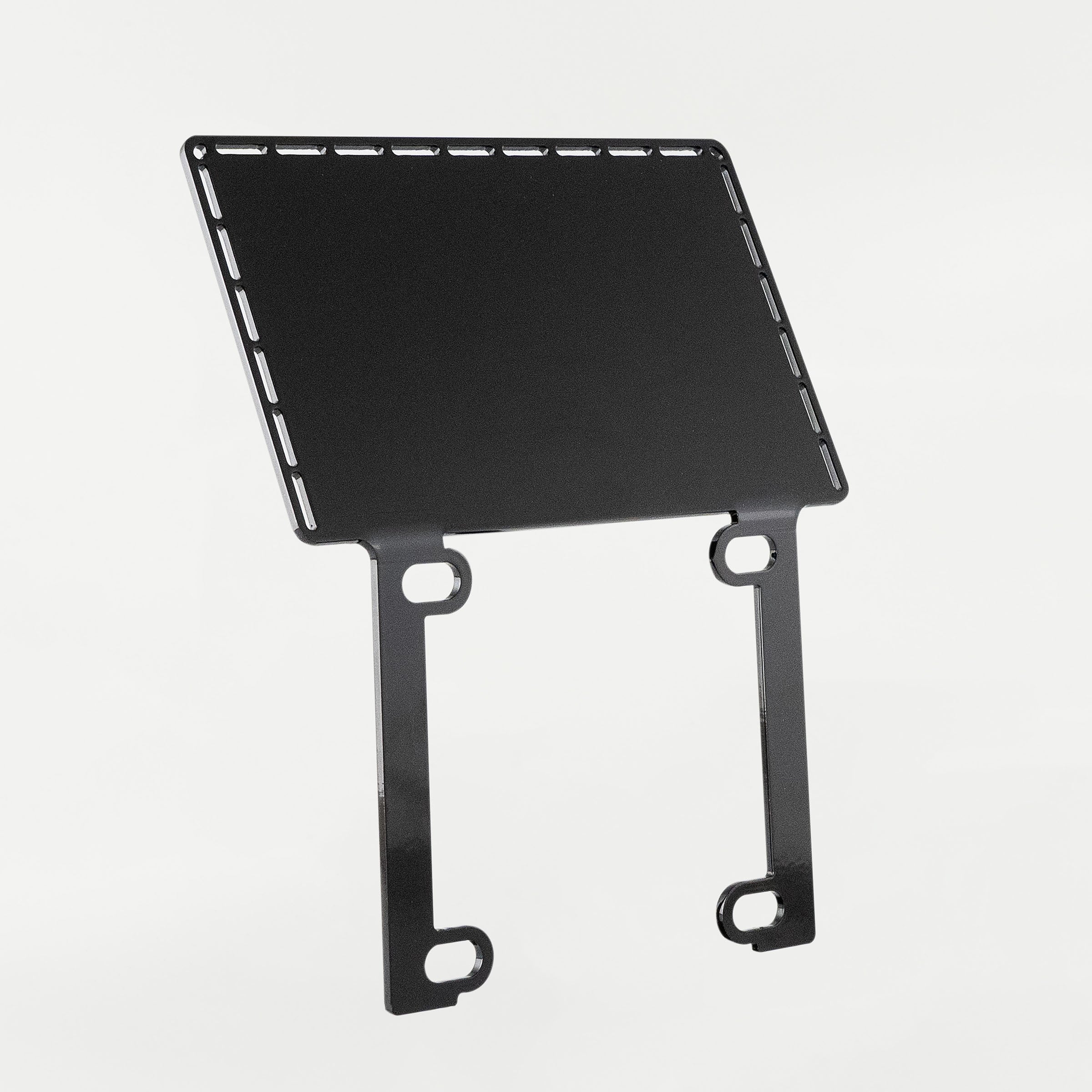 Tabletop image of Universal Amp Bracket for FXR Style Fairings including FXRP, FXRT and FXRD