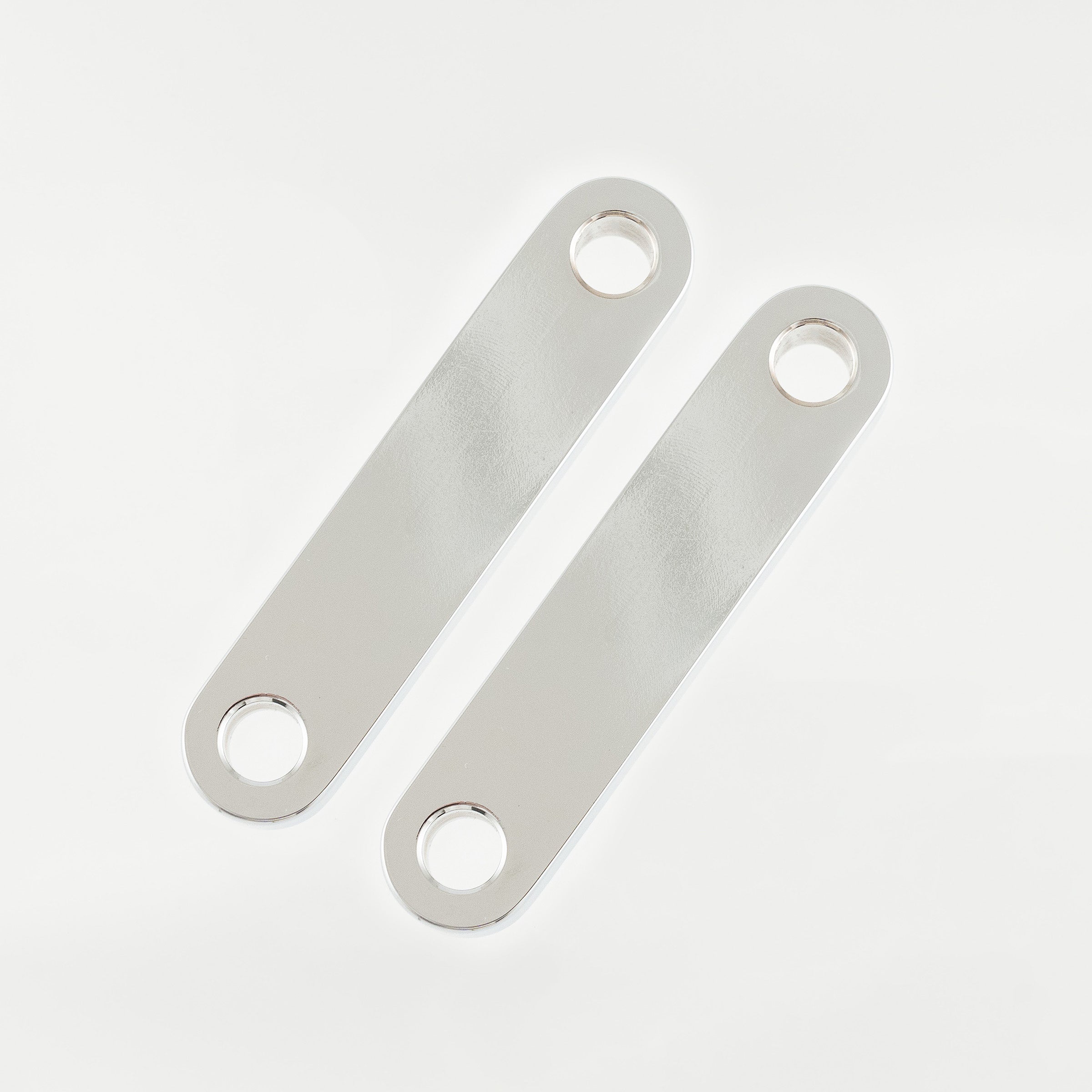 Harley-Davidson Motorcycles Softail (FXST) | Dyna (FXDWG) Tire Hugger Front Fender Mounting Blocks(21" Chrome)