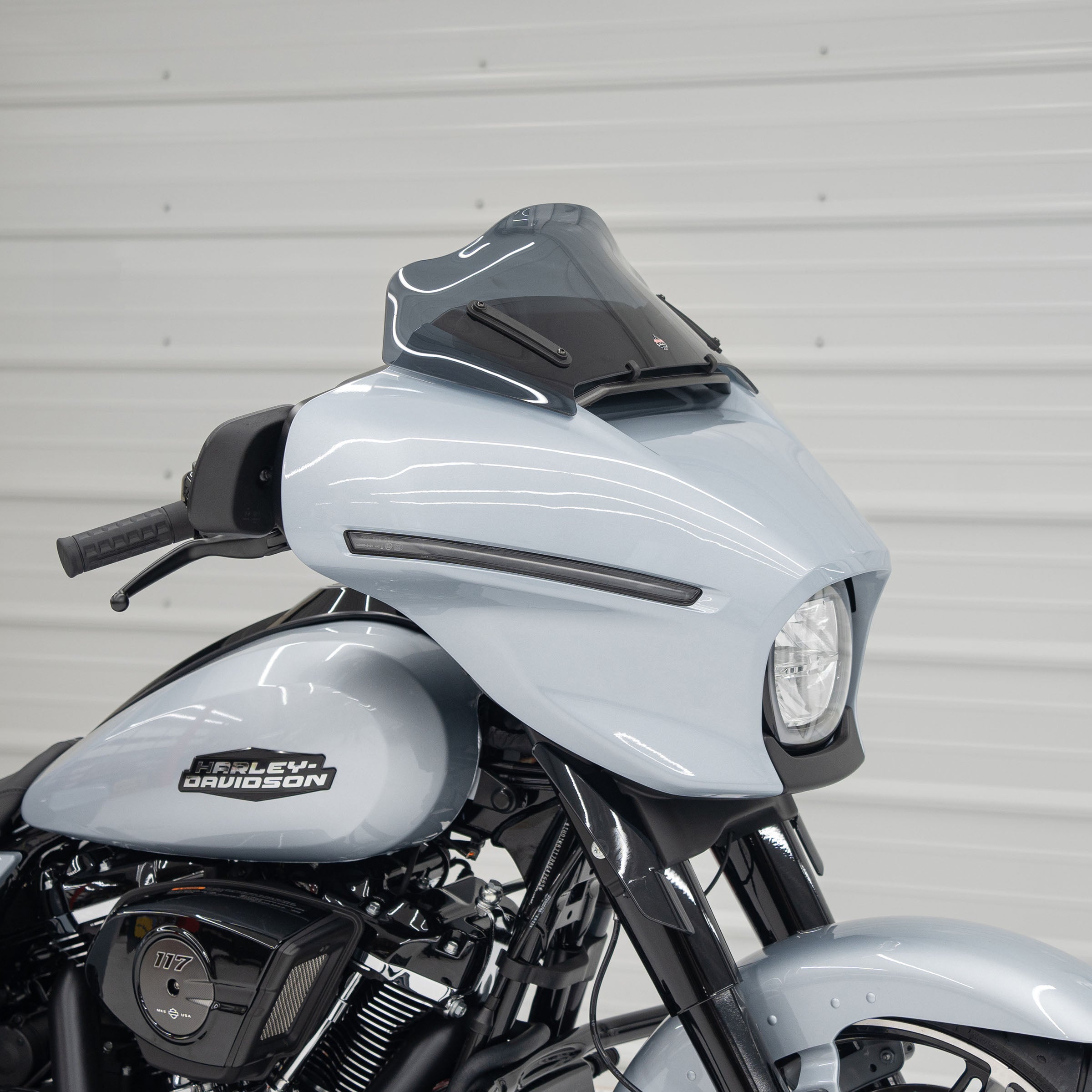 Dark Smoke Windshield for Harley-Davidson 2023.5-2024 Street Glide FLH (8" Dark Smoke)