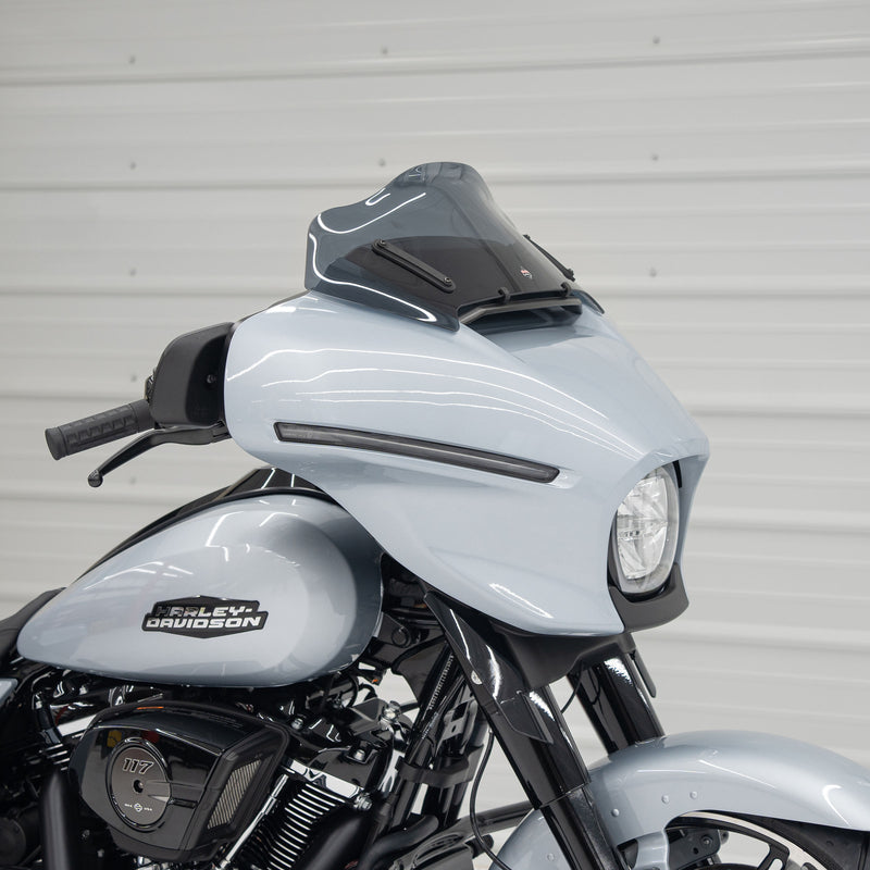 Dark Smoke Windshield for Harley-Davidson 2023.5-2026 Street Glide FLH (8" Dark Smoke)