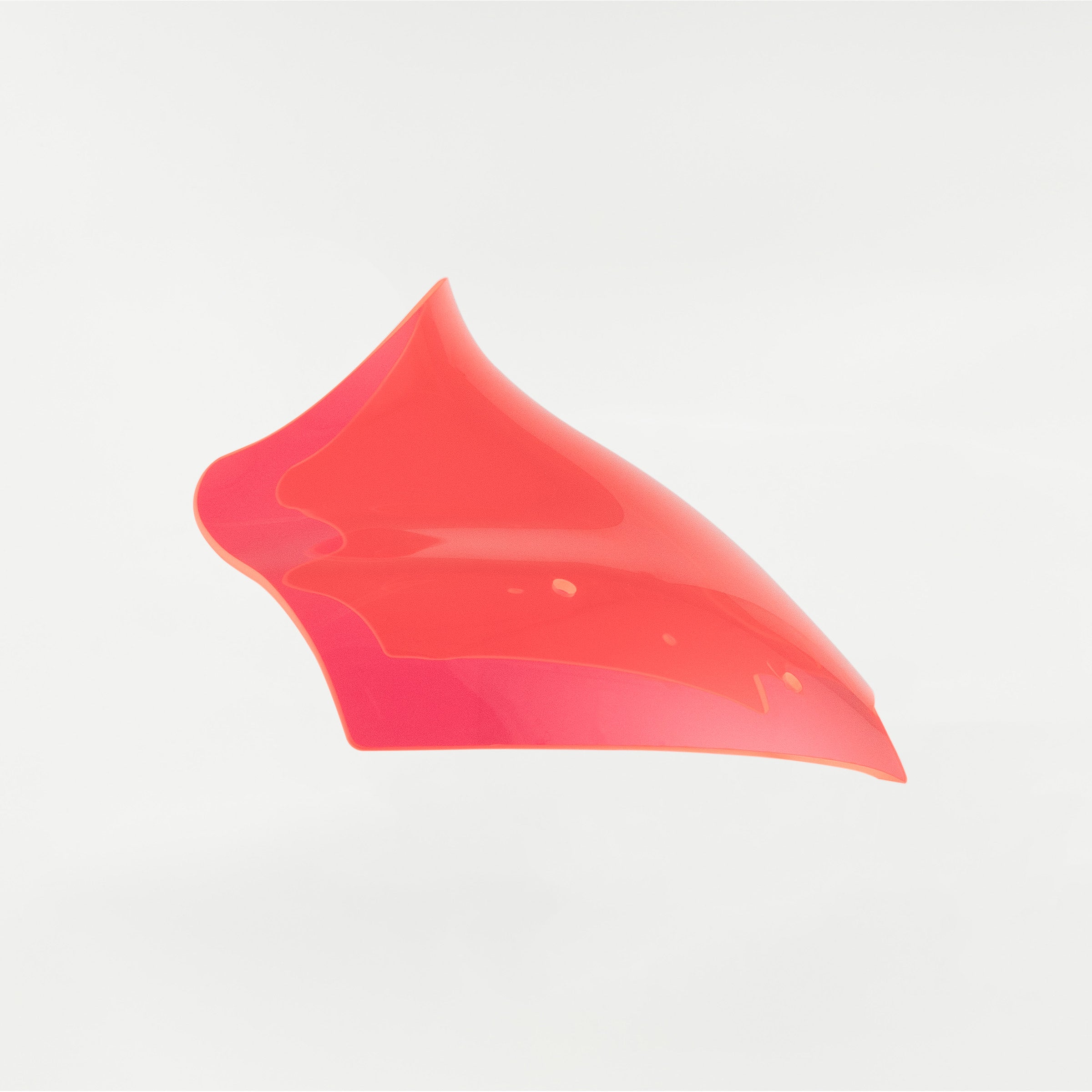 Pink Color Motorcycle Windshield for Harley-Davidson 2023.5-2024 FLTR (10" Pink Ice)
