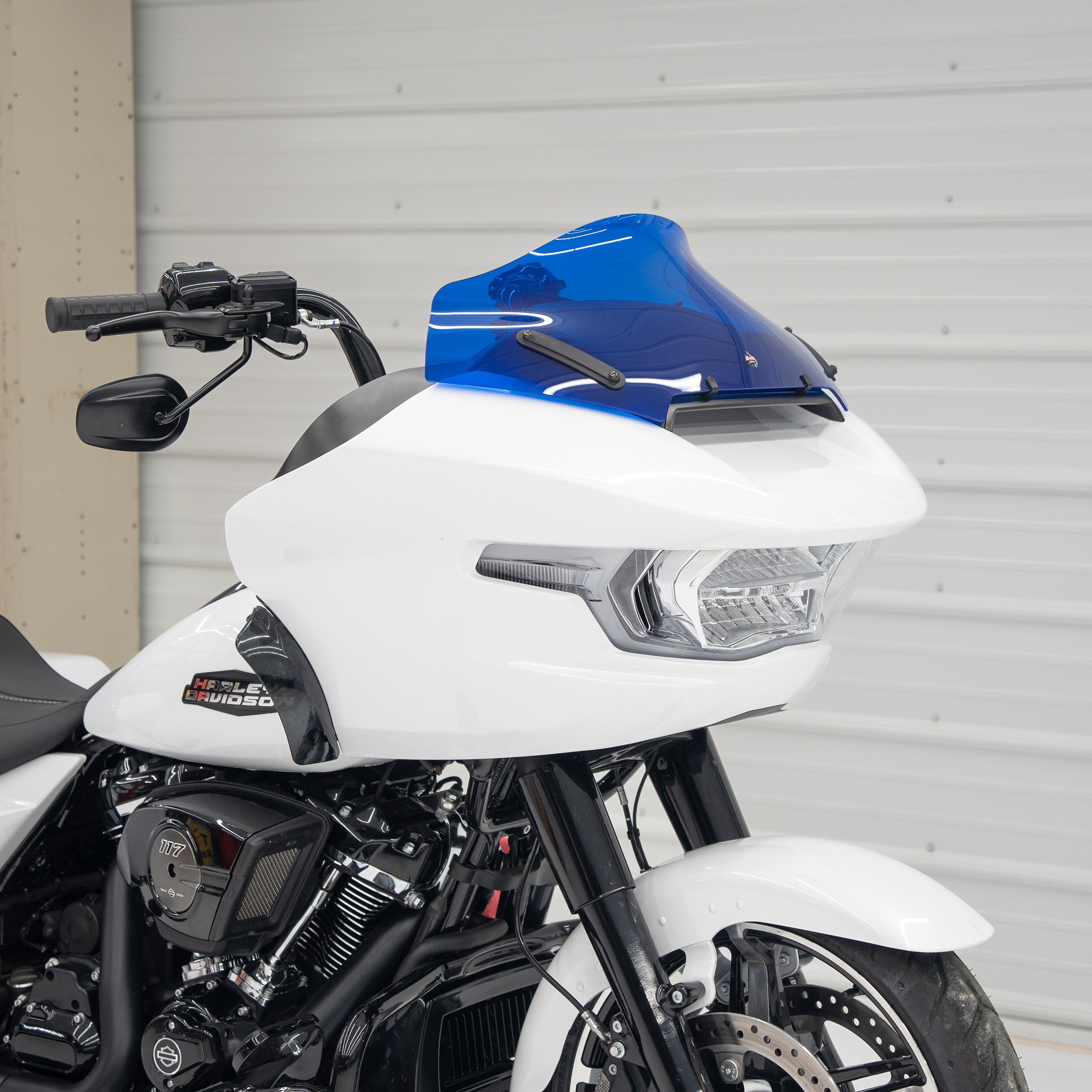 Blue Color Motorcycle Windshield for Harley-Davidson 2023.5-2024 FLTR (10" Blue)