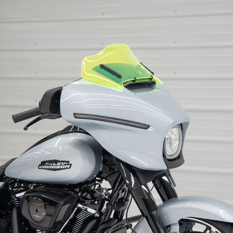 Kolor Windshield for Harley-Davidson 2023.5-2026 FLH (8" Green Ice)