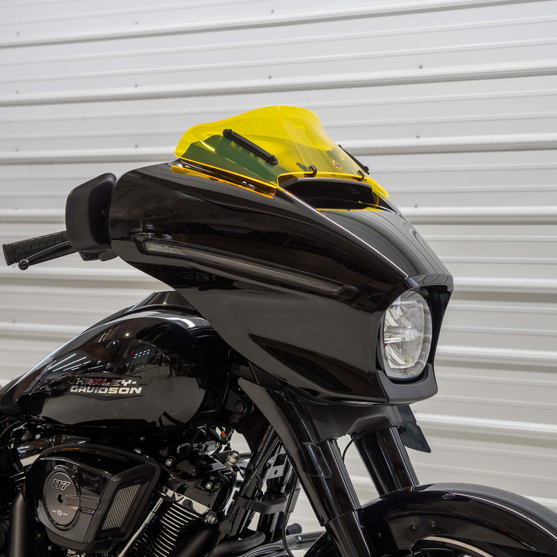 Yellow Color Windshield for Harley-Davidson 2023.5-2026 FLH (6.5" Yellow Ice)