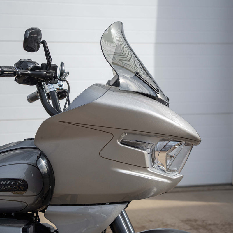 15" Pro Touring Windscreen for 2023-2026 Harley-Davidson CVO Road Glide Motorcycles in Tint (15" Pro-Touring - Tint)