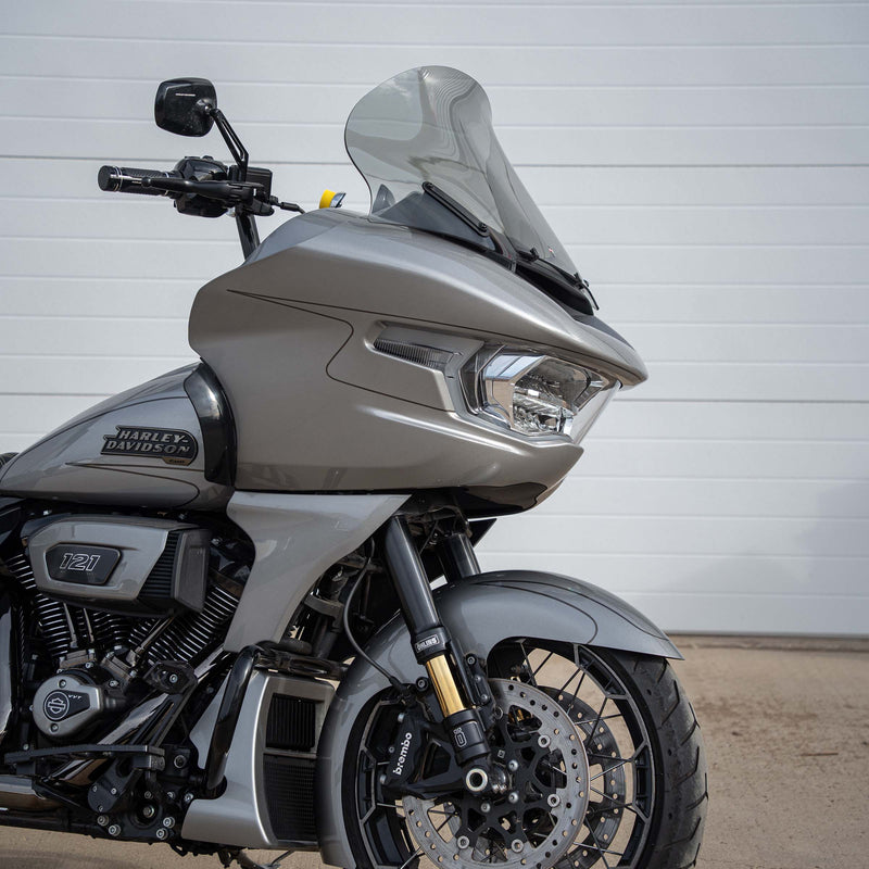 15" Pro Touring Windscreen for 2023-2026 Harley-Davidson CVO Road Glide Motorcycles in Tint (15" Pro-Touring - Tint)