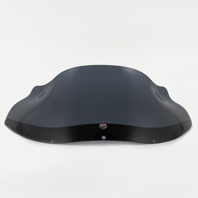9" Dark Smoke Windshield for Harley-Davidson motorcycle models with FXRT Style Fairings(9" FXRP Dark Smoke)