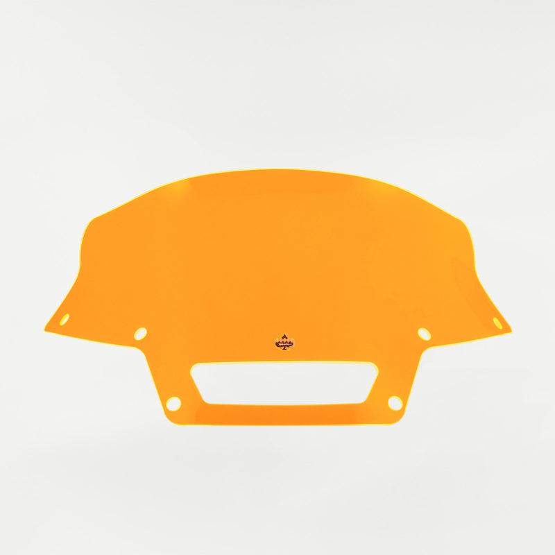 6" Orange Ice Kolor Windshield for Harley-Davidson Low Rider ST Motorcycles (6" Orange Ice)