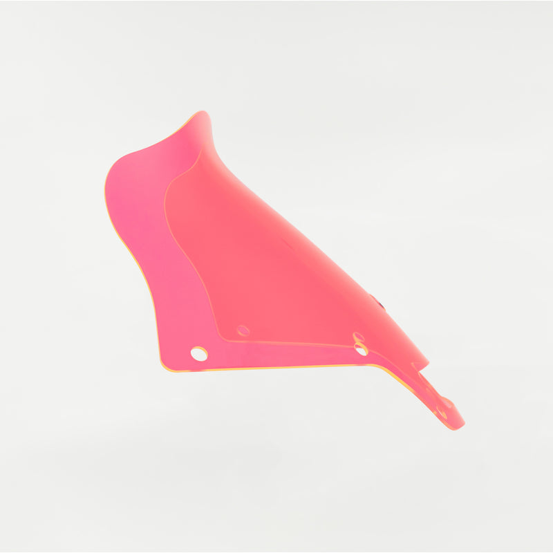 8" Pink Ice Kolor Windshield for Harley-Davidson Low Rider ST Motorcycles (8" Pink Ice)
