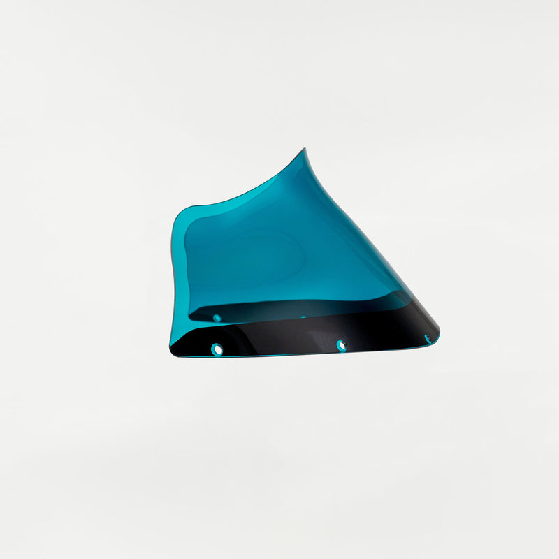 Teal Kolor Windshield for Harley-Davidson FXRP Style motorcycle fairings (9" Teal)