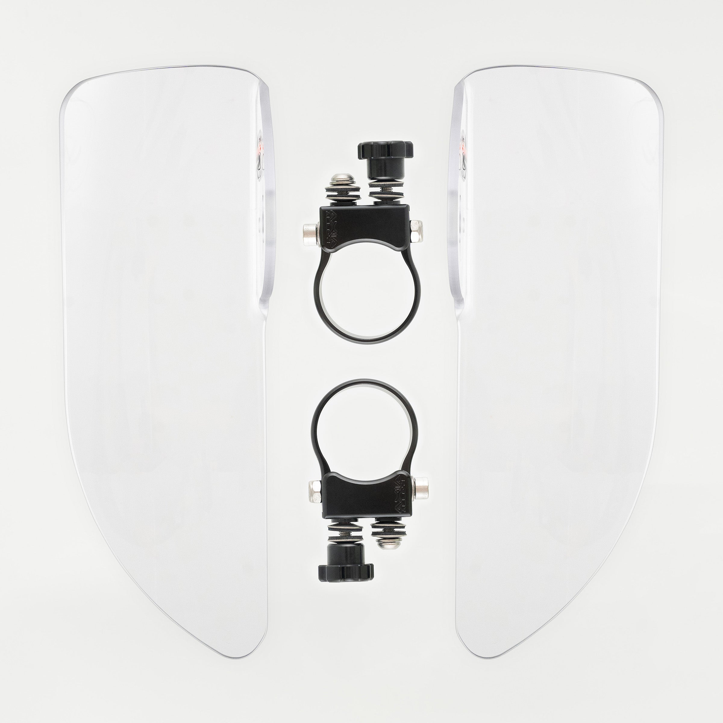 Clear Windshield Air Management Kit For Indian® Scout Motorcycles(Clear - Flare® Wings)