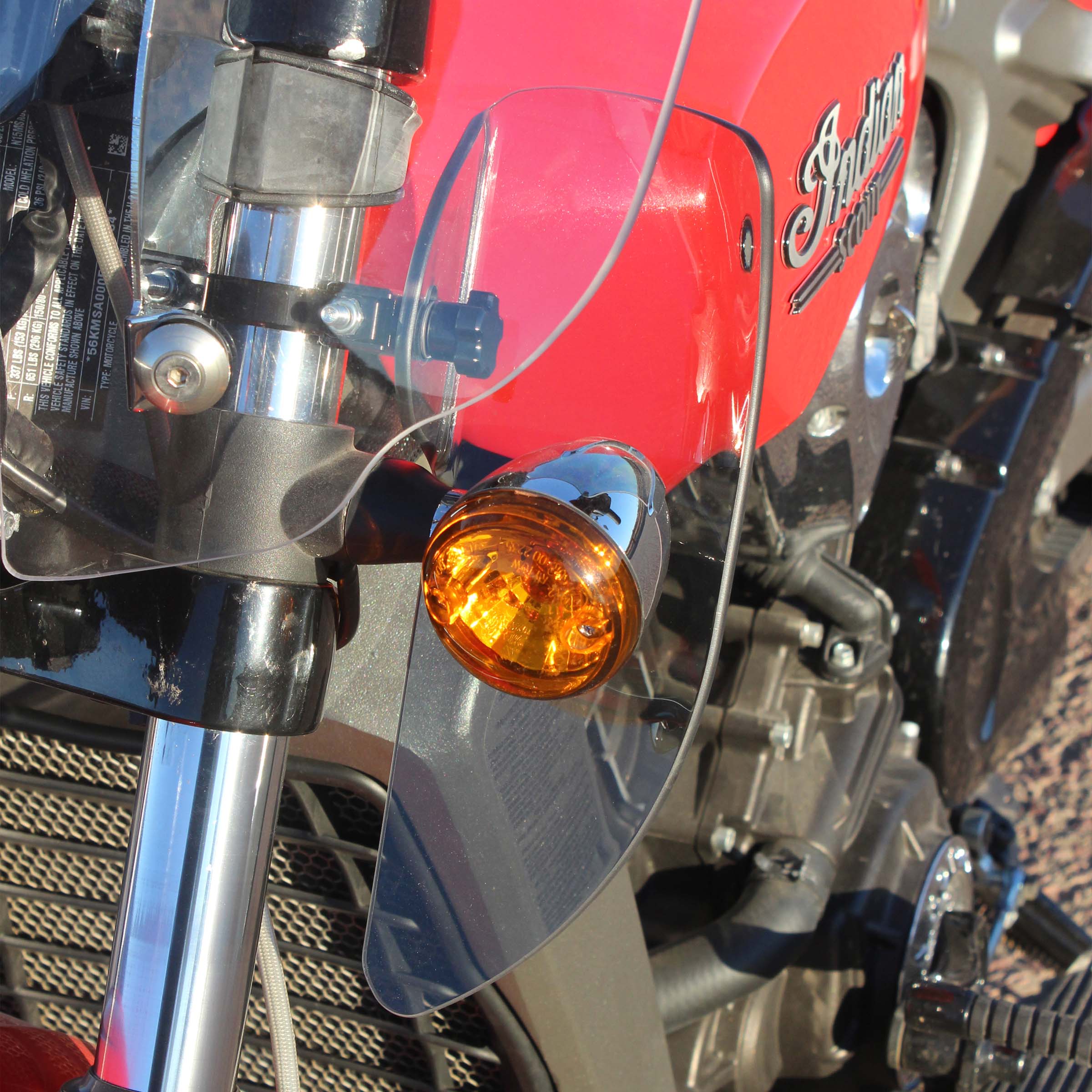 Tint Flare™ Wings For Indian® Scout Motorcycles(Tint)