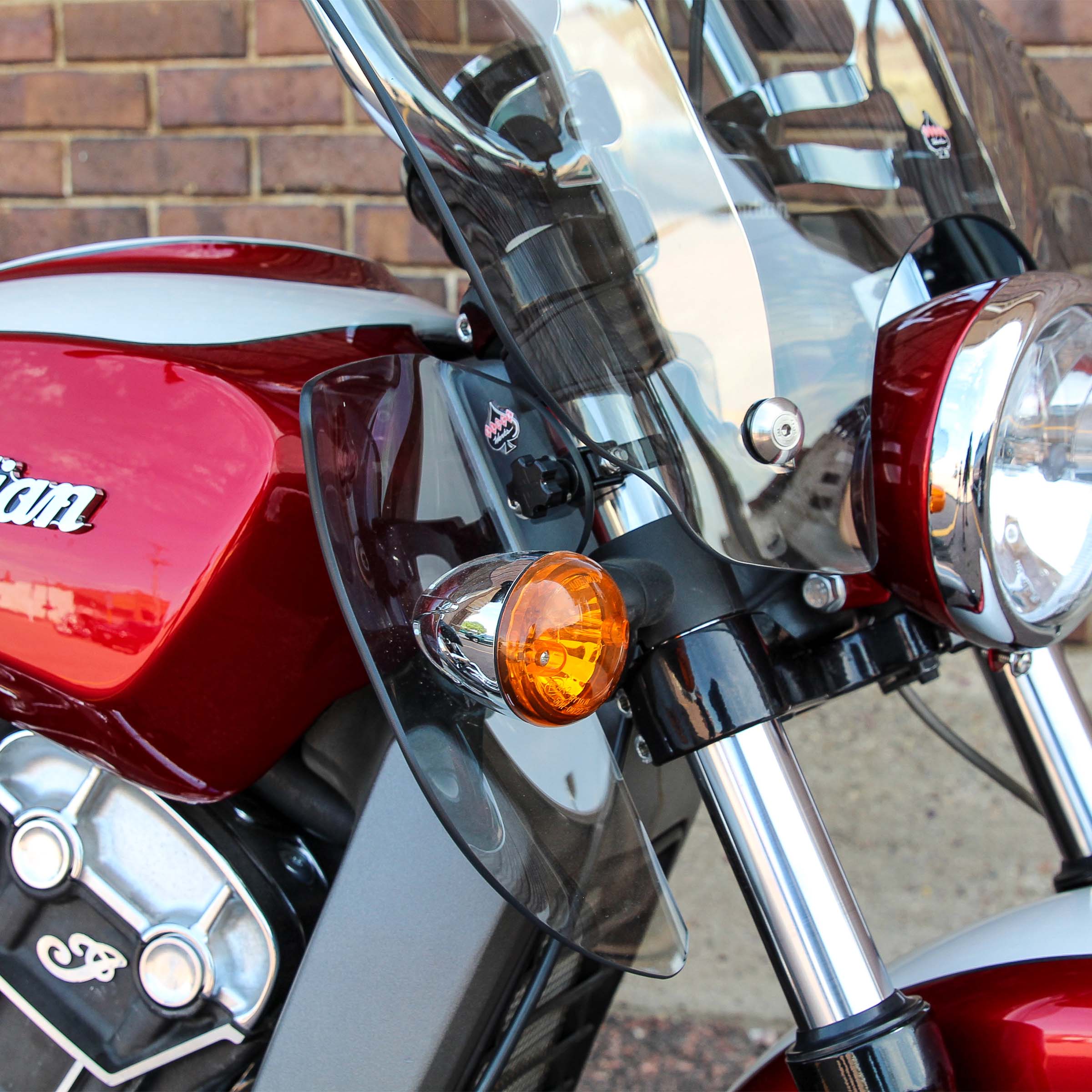 Tint Flare® Wings For Indian® Scout Motorcycles(Tint)