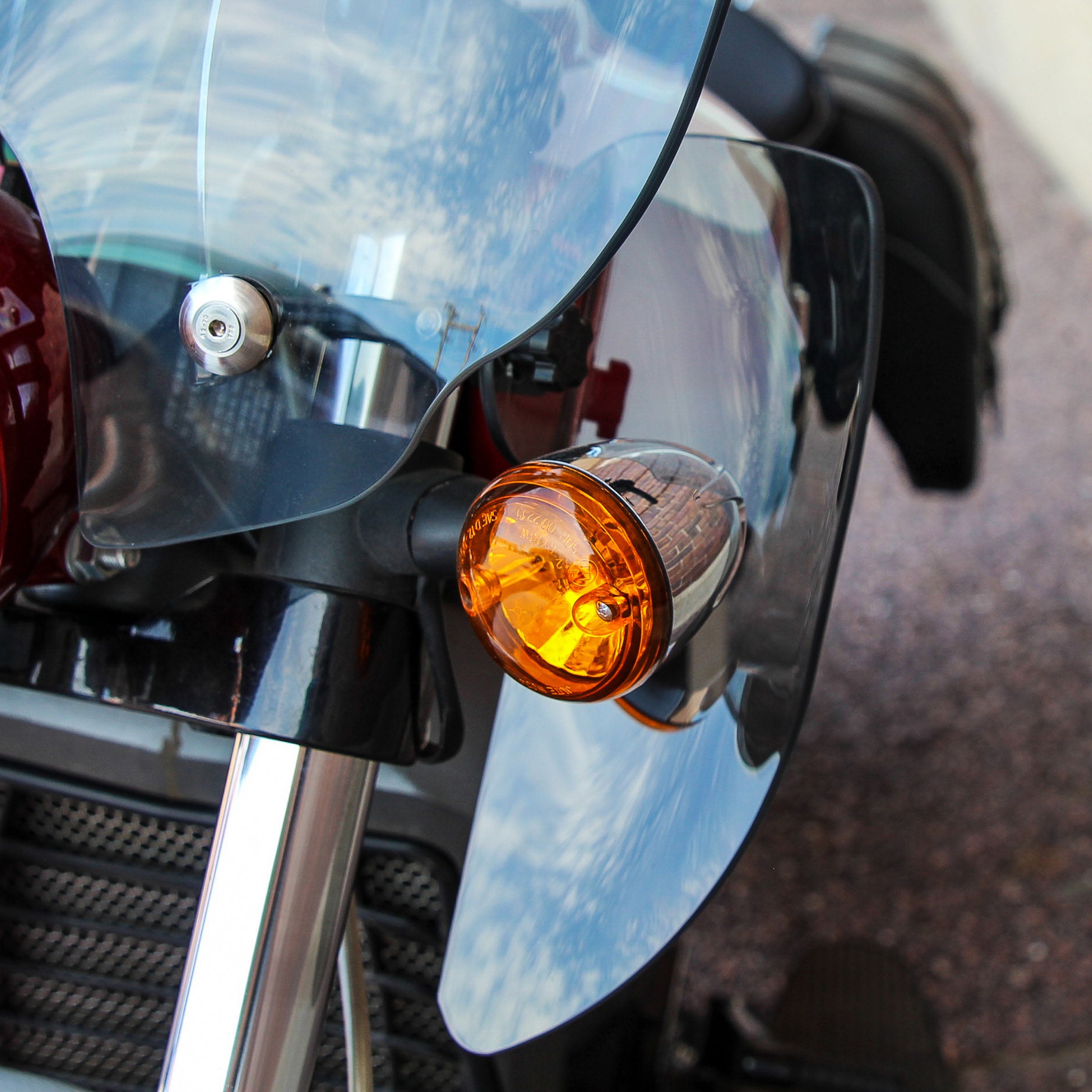 Tint Windshield Air Management Kit For Indian® Scout Motorcycles(Tint)