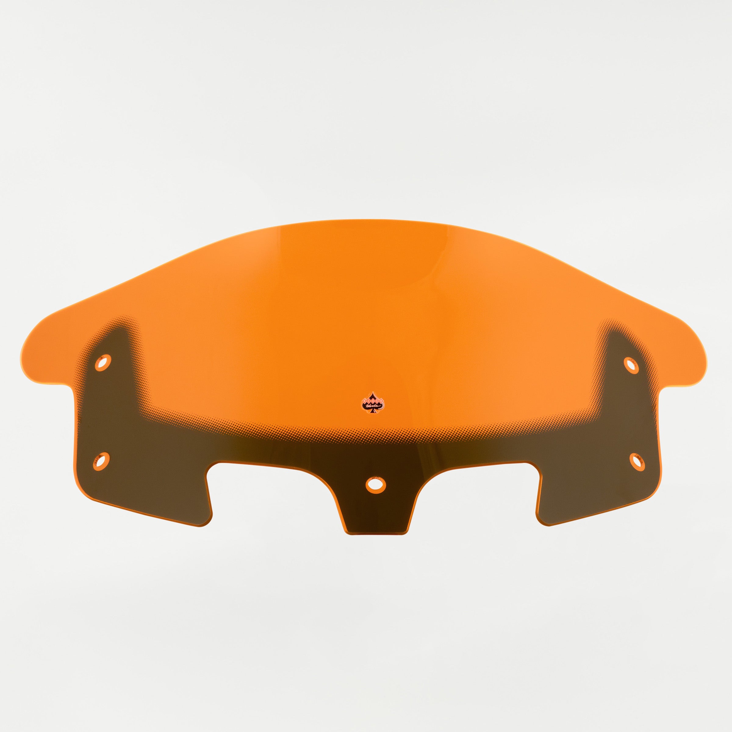 Orange Ice Motorcycle Windshield 10" Kolor Flare® Windshield for Indian® 2014-2024 Chieftain and Roadmaster KWW-04-0632 2312-1246 orange color windshield for Indian® Motorcycle (10" Orange Ice Kolor Flare®)