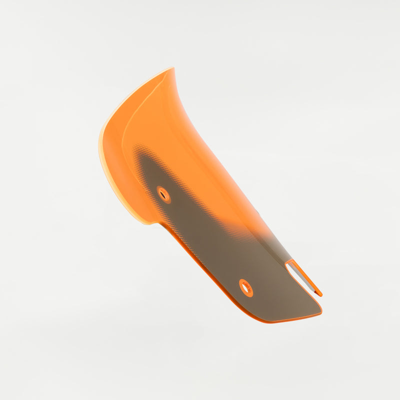 Orange Ice Motorcycle Windshield 10" Kolor Flare® Windshield for Indian® 2014-2024 Chieftain and Roadmaster KWW-04-0632 2312-1246 orange color windshield for Indian® Motorcycle (10" Orange Ice Kolor Flare®)